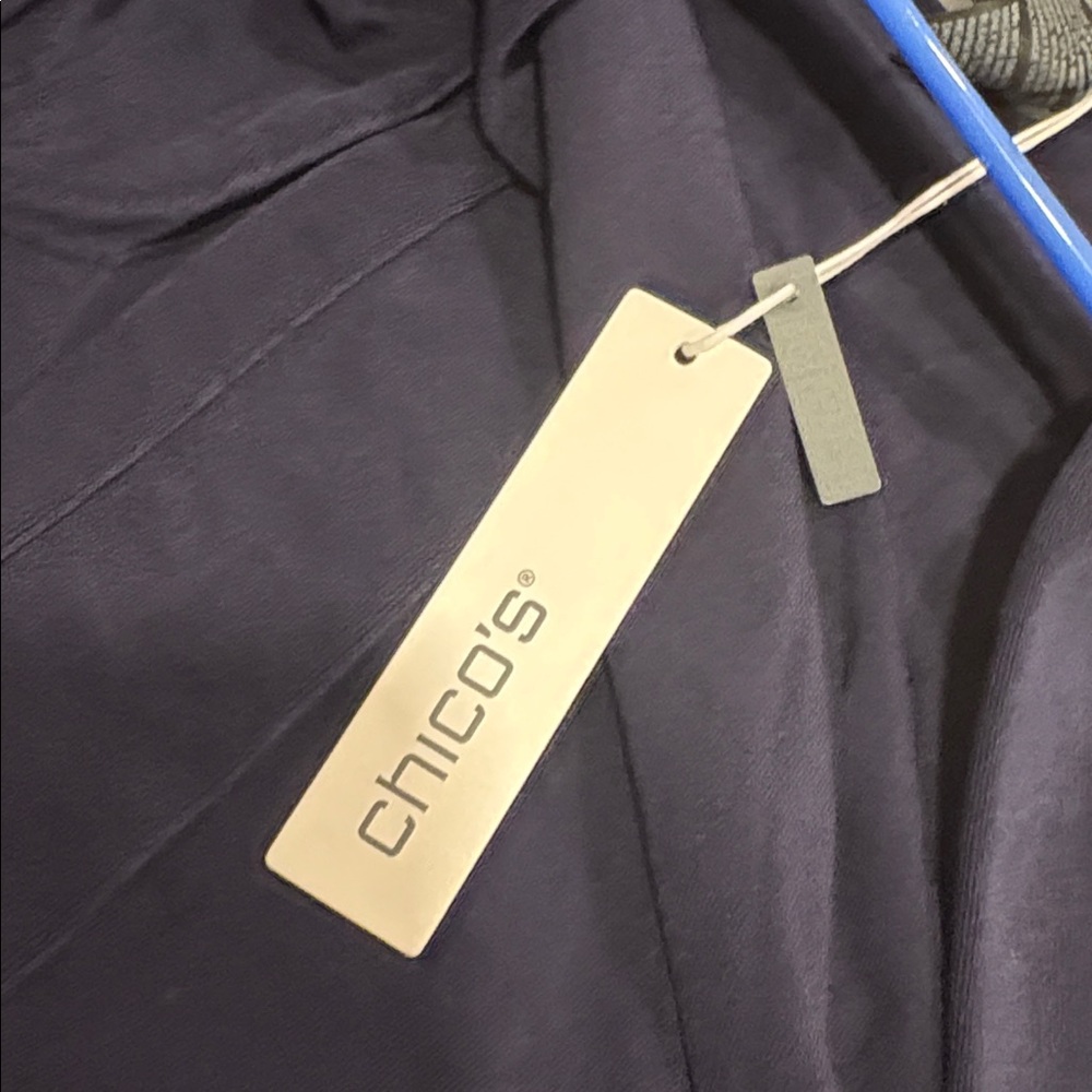 Chico's Dark Blue Knit Ensemble - Picture 5 of 5